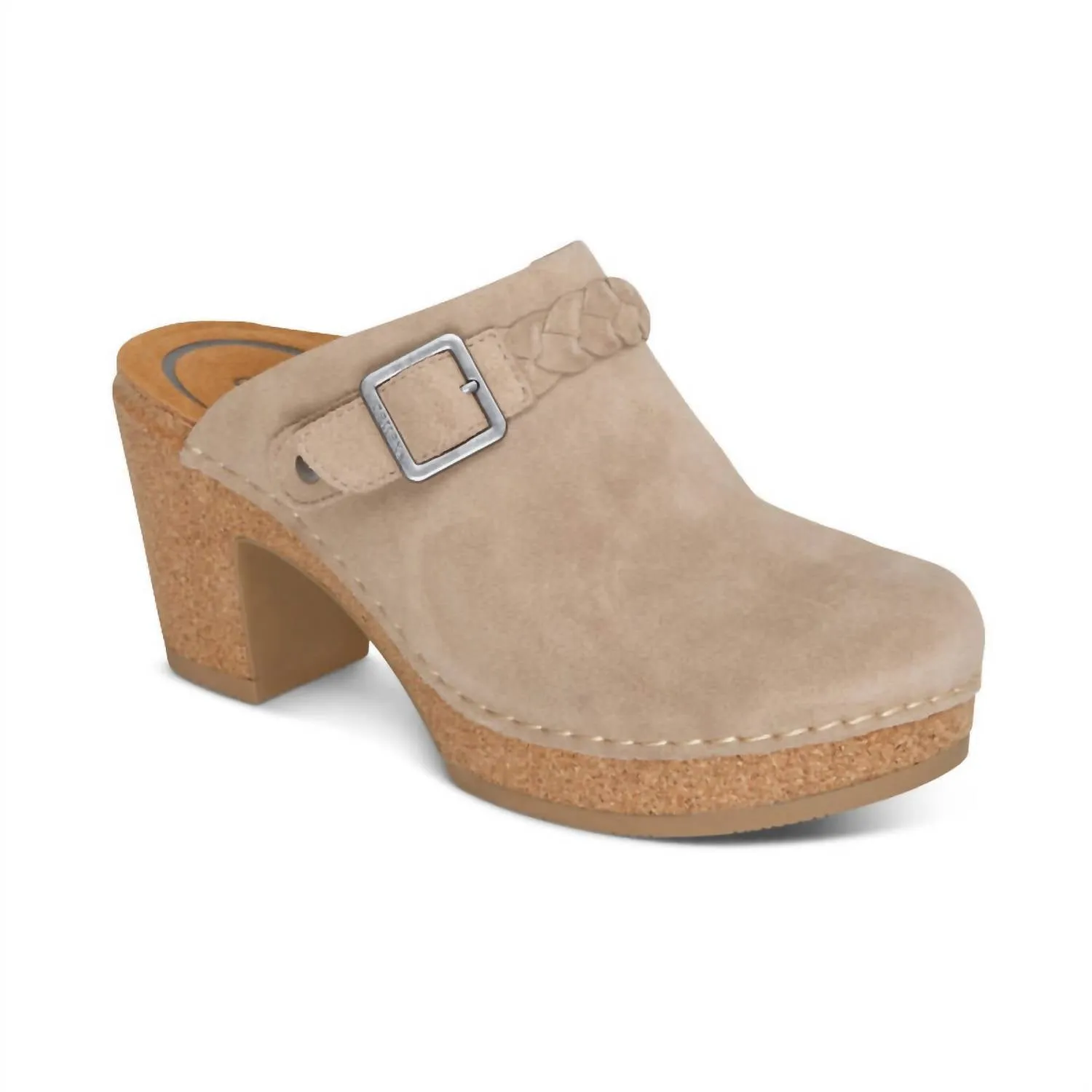 Aetrex - Corey Cork Clog Heel