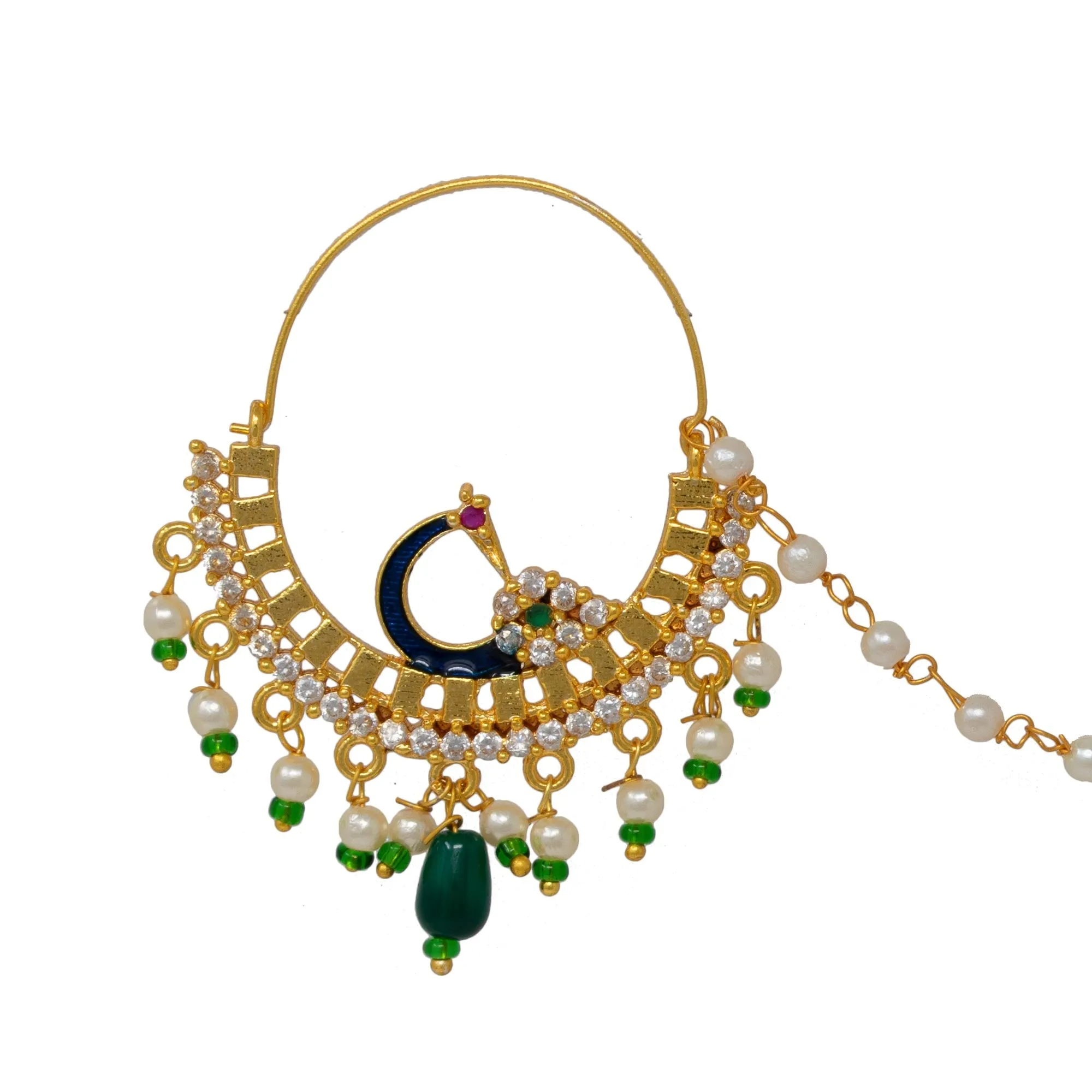 Dazzling AD Nath: Ethnic Nose Sparkle