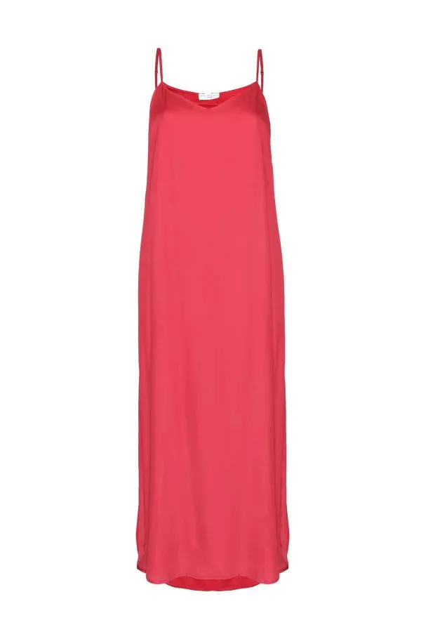 Easy Slip Dress in Fuchia