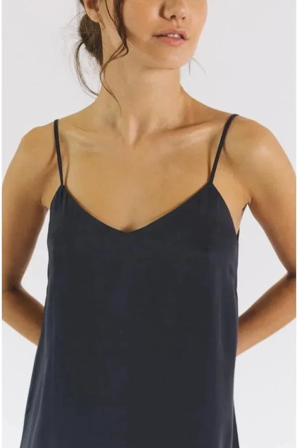 Easy Slip Dress in Midnight