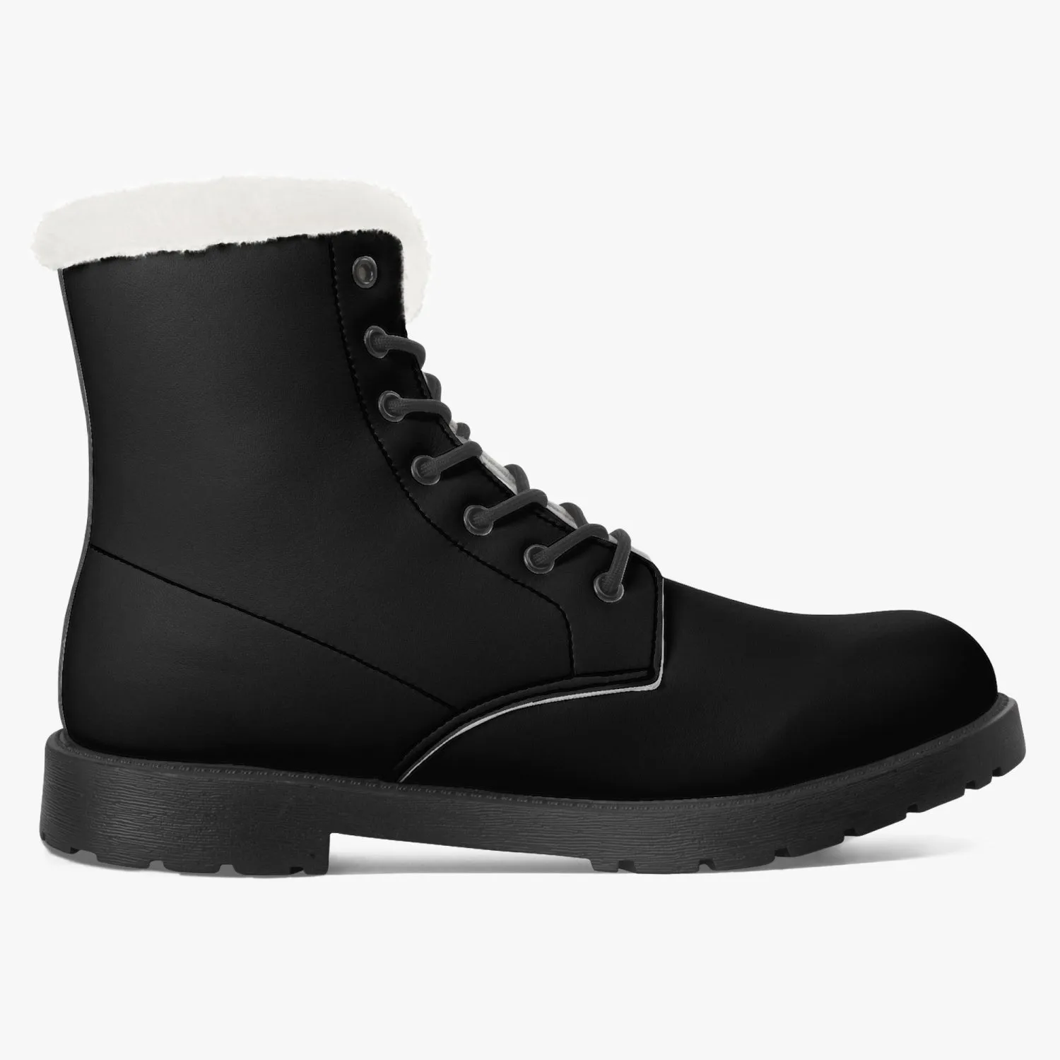 Fat and Chewsie - Faux Fur Leather Boots