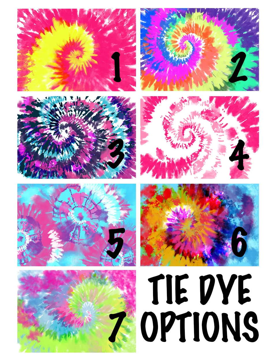Irish Dance Custom Slides / Sandals -Tie Dye