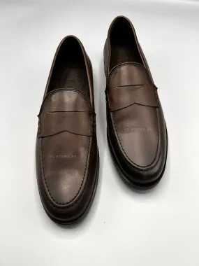 MD Penny Leather Brown Loafers
