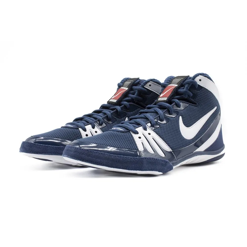 Nike Freek Wrestling Boxing Boots - Navy/White