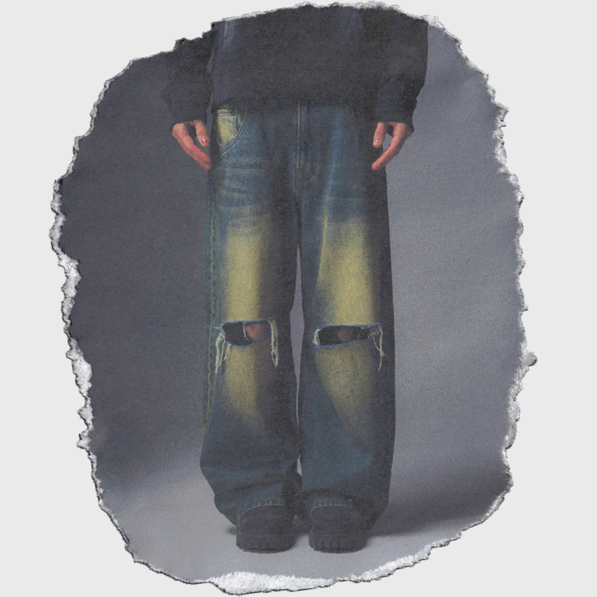 STUDIO DENIM [BRUISED]
