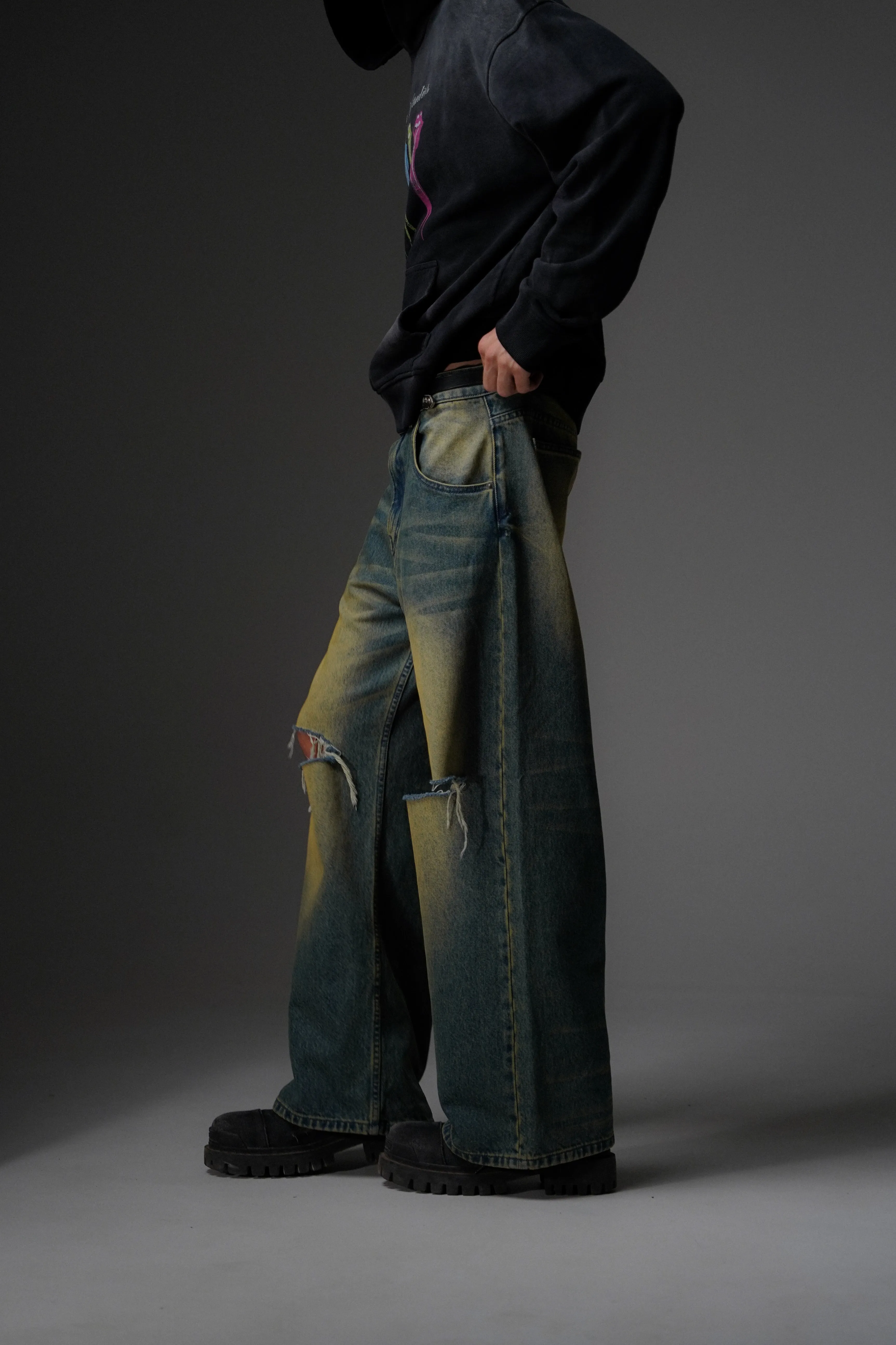STUDIO DENIM [BRUISED]